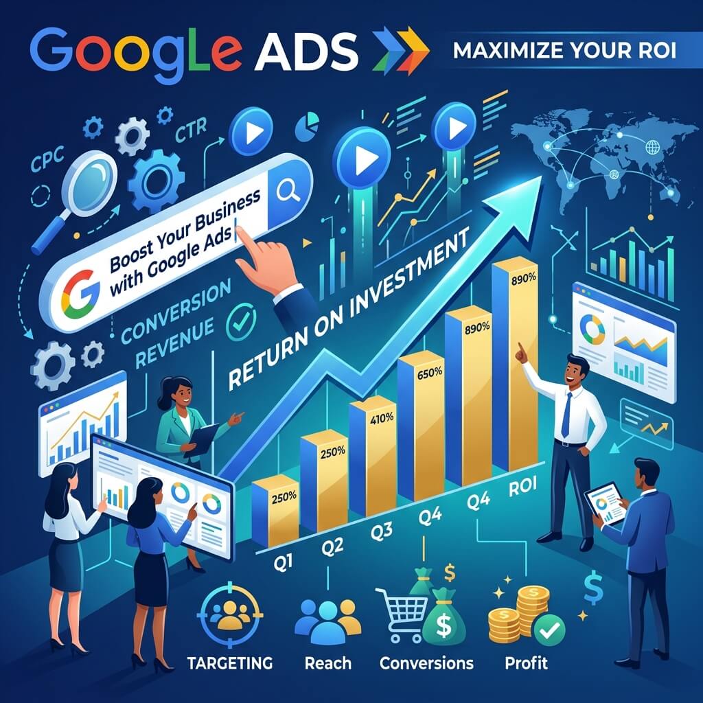 Google Ads Rehberi: Arama, Display ve YouTube Reklamlarında Maksimum ROI