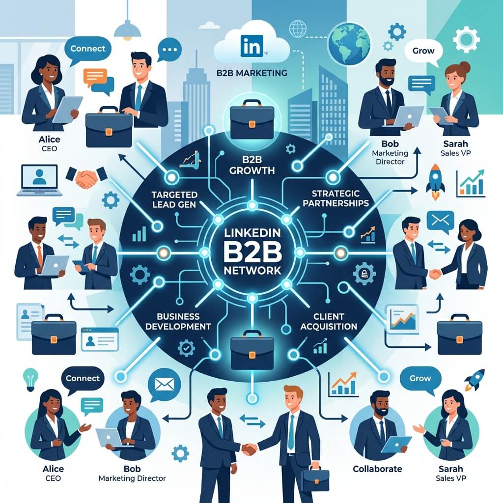 LinkedIn B2B Reklamları: Karar Vericilere Ulaşmanın En Etkili Yolu